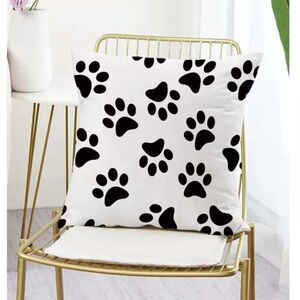 Paw Print Accent Pillow Cover